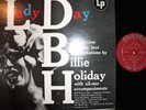 BILLIE HOLIDAY LADY DAY COLUMBIA CL632 RED/GOLD OG