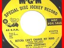 DEAN COURTNEY Betcha Can't MGM SPECIAL DISC JOCKEY RARE USA PROMO Northern Soul