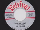 Cool DOOWOP Rocker CYCLONES Give Me Love FESTIVAL 25003 VG+ Hear It Now