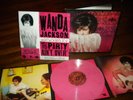 LP WANDA JACKSON The Party Ain't Over FUCHSIA VINYL 100 ONLY TMR white stripes