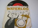 Stonewall Jackson Waterloo/Smoke Along The Track 45 RPM Columbia AUTOGRAPHED