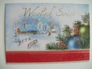 Coldplay Christmas Lights Rare Polish Postcard Disc Single 