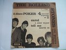 ROLLING STONES 45 GIRI EP ED ITALIANA: DISCO  POKER SOLO COPERTINA.
