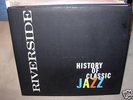 RIVERSIDE history of classic jazz - 5lp - leatherette