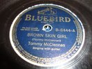 BLUES- TOMMY MCCLENNAN- RCA BLUEBIRD 78 RPM- BROWN SKIN GIRL/ BABY PLEASE- HEAR