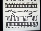KEITH HARING 12” ART COVER DOG EAT DOG / LIM. 500 COPIES