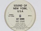 RUDY STUART Get Down SOUND OF NEW YORK, USA 12