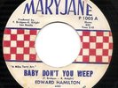 Edward Hamilton & The Arabians - Baby Don't You Weep - Northern Soul