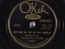 Hear *Pre-War Blues* 78 MISSISSIPPI SHEIKS_Sitting On Top Of The.._OKEH 8784 E-