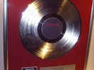 Metallica Master of the Puppets platin Schallplatte goldene