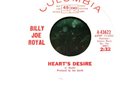 Northern Soul - Billy Joe Royal - Heart's Desire (USA Columbia promo)  HEAR