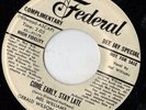 FEDERAL R&B DEMO 45  MEL WILLIAMS - Come Early Stay Late  NICE