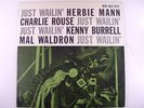 herbie mann/charlie rouse/kenny burrell lp just wailin mono purple label