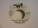 Modern Soul FRANK AND JAMES how long is forever / You got the love I need HEAR