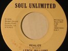 LEROY WILLIAMS Realize OBSCURE CROSSOVER/MODERN SOUL/FUNK 45 mp3