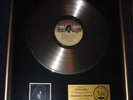 KISS GOLD AWARD PETER CRISS  RIAA CERTIFIED FLOATER