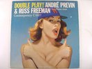 andre previn & russ freeman lp double play--contemporary deep groove mono c3537