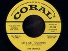 60s Northern Soul Popcorn THE EXOTICS Let's Get Together {CORAL}