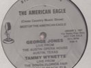 george jones / tammy wynette america eagle radio show 1987 3x lp