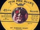 TEACHO WILTSHIRE & THE MELLOHARPS My Bleeding Heart RARE GROUP DOO WOP SOUL 45