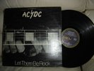 AC/DC Let There Be Rock LP (Blue Label 1977) Albert Productions