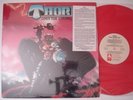 THOR Only The Strong NM 1985 Enigma Red Vinyl LP shrink Manowar