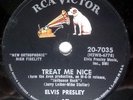 ELVIS PRESLEY Treat Me Nice bw Jailhouse Rock VINYL RCA Victor soundtrack 10