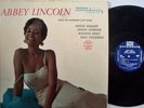 ABBEY LINCOLN s/t lp RIVERSIDE dg sexy cover female vocal sonny rollins vinyl