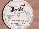 MR STRINGBEAN WITH JOE MORRIS ORCH ON HERALD WHITE DJ LABEL H-418