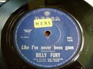 BILLY FURY- NEW ZEALAND ISSUE-LIKE I'VE NEVER BEEN GONE/ WHAT DO YOU THINK C1963