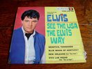 ELVIS PRESLEY-  NEW ZEALAND ISSUE-   SEE THE USA THE ELVIS WAY-E.P  CIRCA 1967