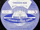ORIGINAL CINNAMON BEAR CHRISTMAS SHOW 16 INCH RADIO BROADCAST TRANSCRIPTIONS