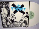 UP FRONT Spirit LP 1988 Smorgasbord white vinyl Floorpunch Ten Yard Fight Bold