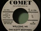 SCOTT BROTHERS - Letter from my Baby 45 COMET Northern Soul * LISTEN * DJ PROMO