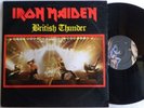 IRON MAIDEN BRITISH THUNDER LP RUSKIN ARMS RECORDS THE BEAST RIDES AGAIN