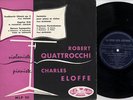 Robert QUATTROCCHI, C. ELOFFE, KREISLER... French 10