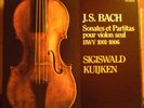 KUIJKEN / BACH: VIOLIN SONATAS & PARTITAS / ORIGINAL FRENCH BOX HM / VERY NICE