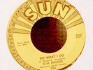Rockabilly 45-Slim Rhodes-Do What I Do / Take And Give-Sun 256-Strong VG+