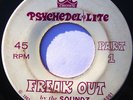 PSYCH 45 THE SOUNDZ FREAK OUT PARTS 1+2 on Crown Psychedel*Lite  RARE PSYCH