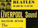RARE DENMARK Beatles EP 1964 LIVERPOOL SOUND Odeon GEOS 210 EX+/EX