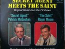 SECRET AGENT MEETS THE SAINT SPY Edwin Astley LP The Prisoner Danger Man Lounge