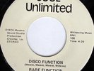 rare Disco Soul 45 RARE FUNCTION disco function Listen