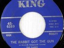 rare Soul Funk 45 DAPPS the rabbit got the gun KING