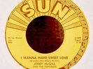 Rockabilly 45-Jerry McGill-I Wanna Make Sweet Love-Sun 326-VG++ NICE