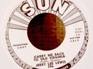 Rockabilly 45-Jerry Lee Lewis-Carry Me Back To Old Virginia-Sun 396-PROMO-NICE