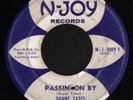 SOUL FUNK 45 PASSIN' ON BY DUANE YATES N-JOY LISTEN