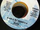 Rush WLP PROMO 45 Fly By Night/Anthem NM- 1975 DJ PRESS ORIG PSYCH PROG RARE