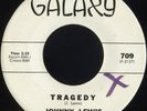 JOHNNY LEWIS Tragedy / Right Don't Wrong (Galaxy 709) Mod R&B New Breed 45 VG++