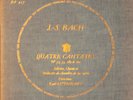 DF 217 KARL RISTENPART, BACH 4 CANTATES LP DISCOPHILES FRANCAIS