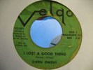 GWEN OWENS DETROIT NORTHERN SOUL 45 ON VINYL VELGO 001 LISTEN TO IT